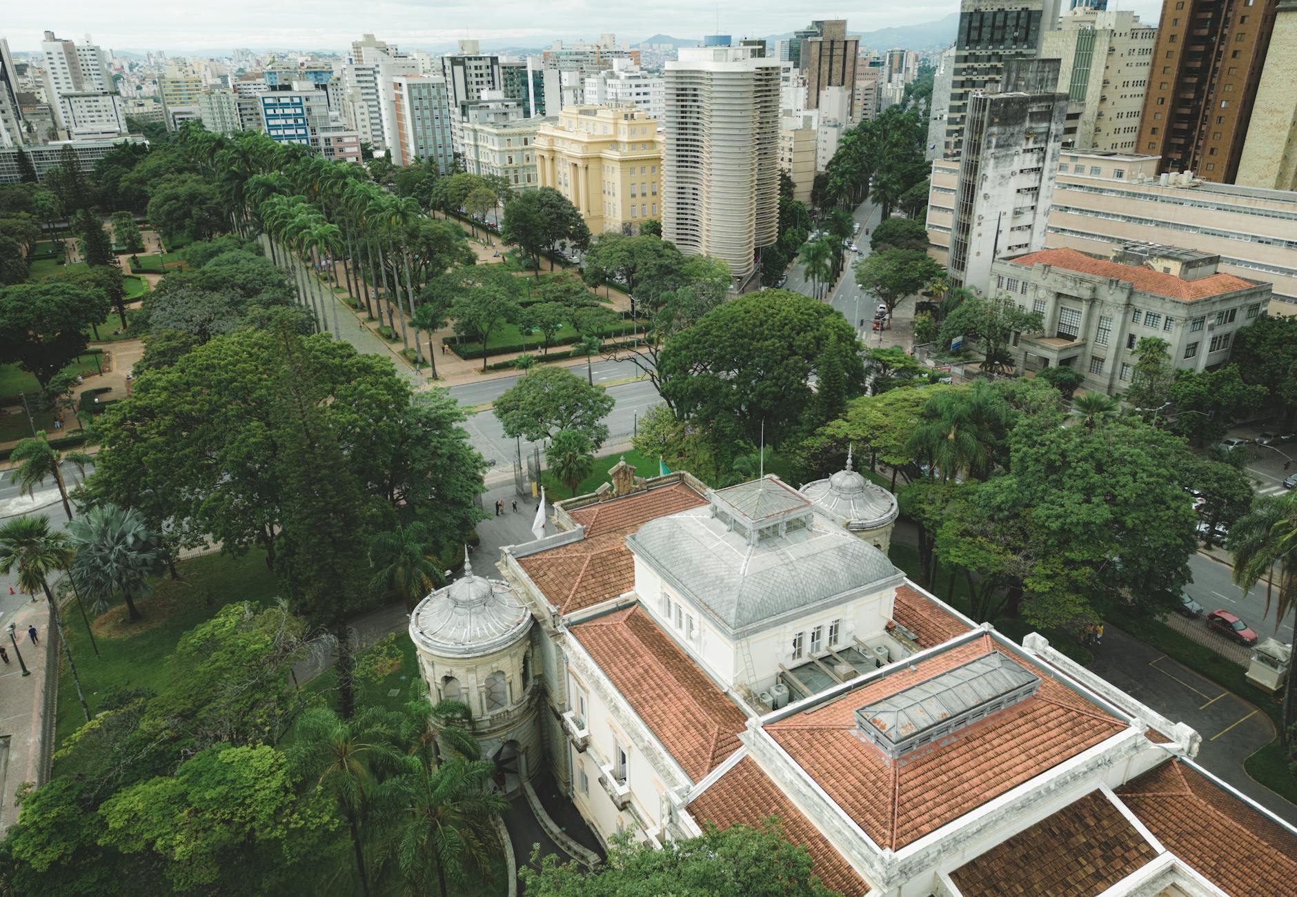 Praça da Liberdade em Belo Horizonte - Brasil