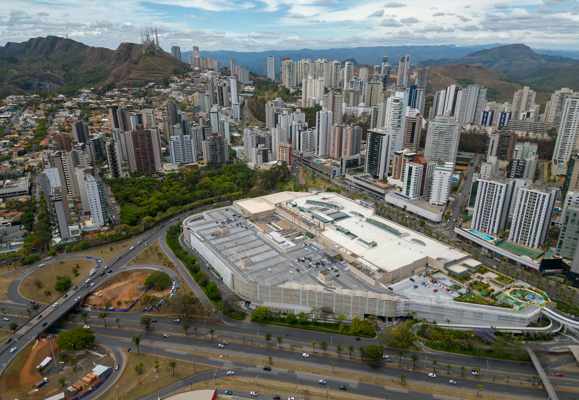 Serra do Curral em Belo Horizonte - Brasil