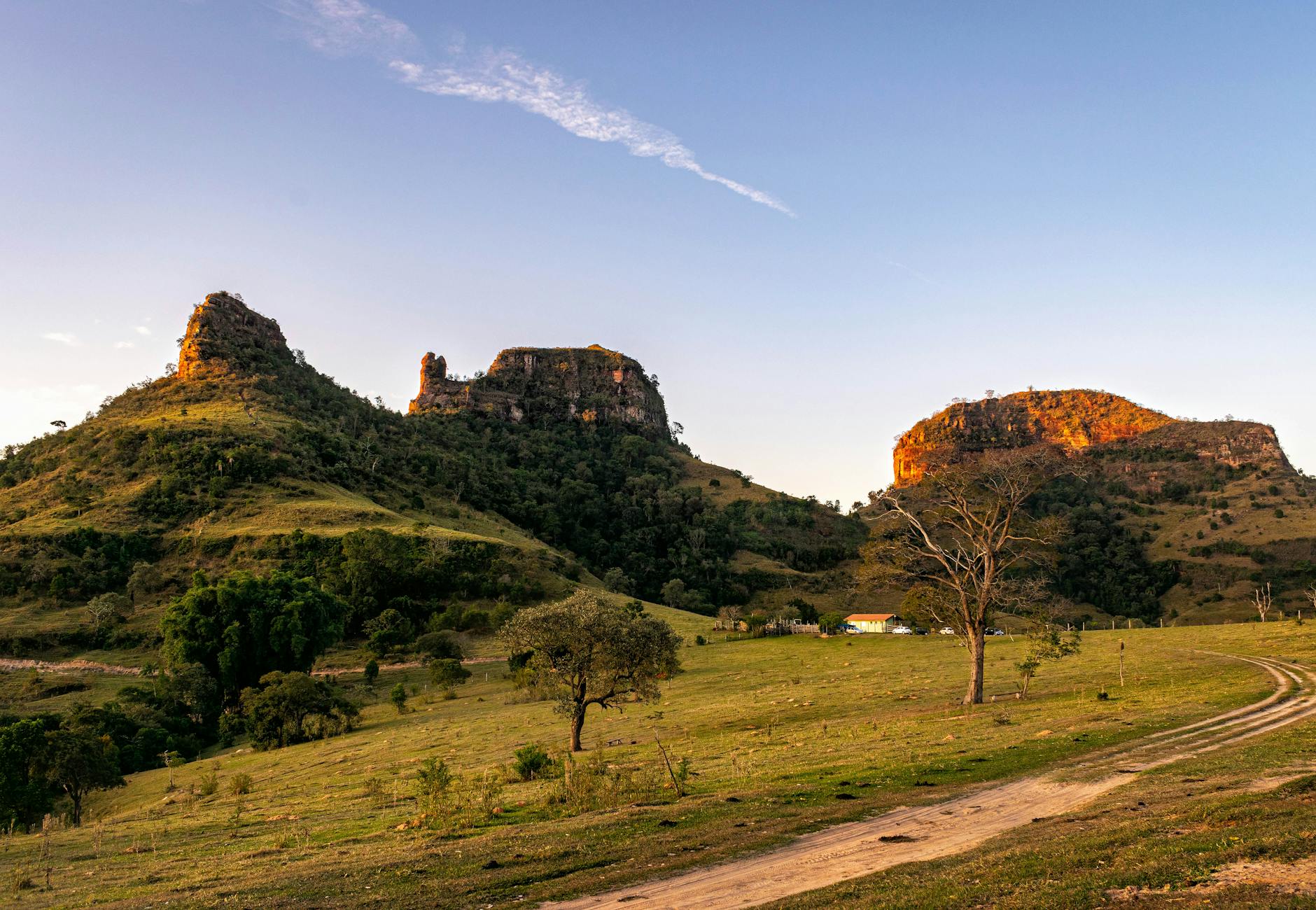 Pedra do Índio em Botucatu - Brasil