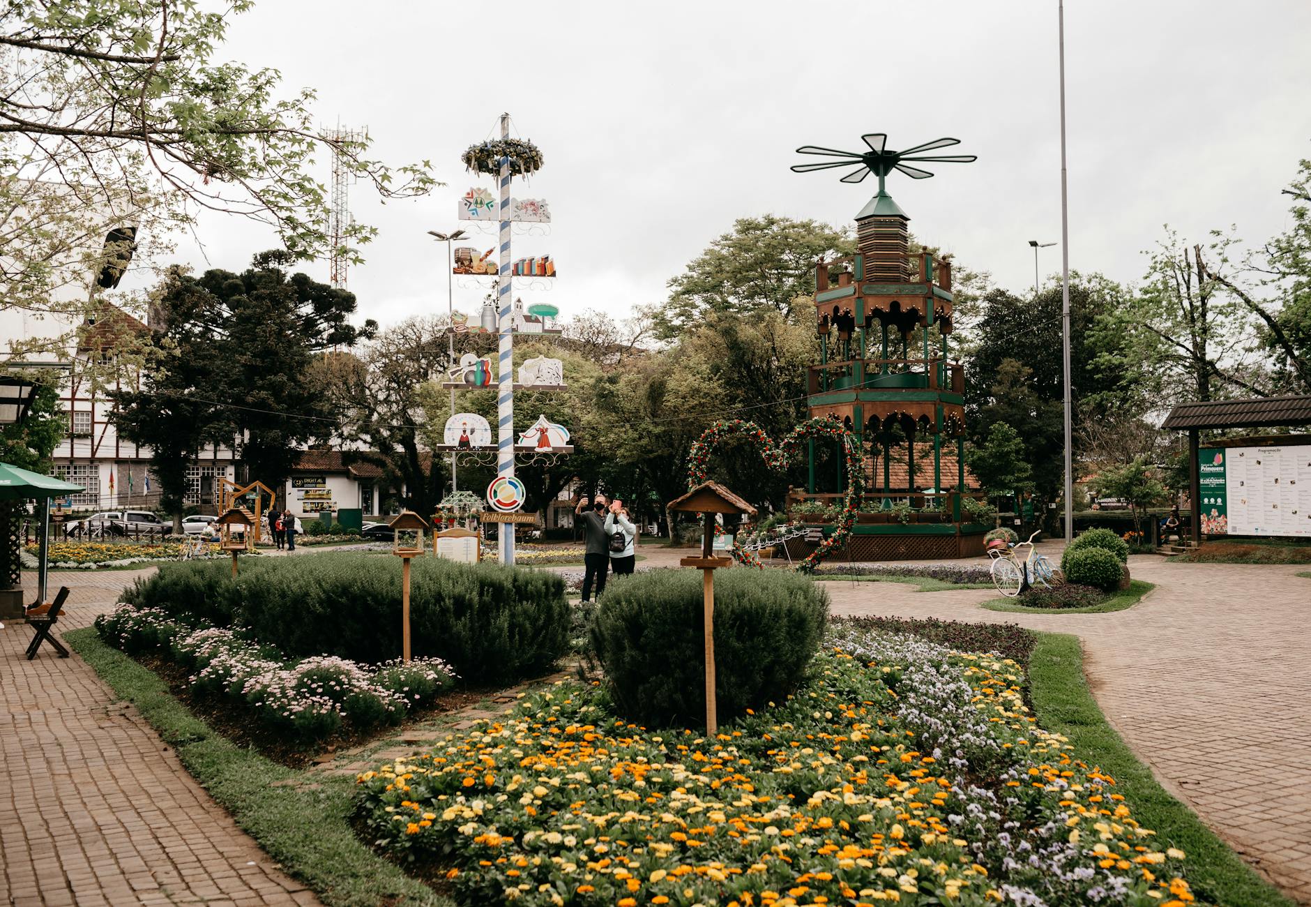 Parque Getúlio Vargas (Parque dos Macaquinhos) em Caxias do Sul - Brasil
