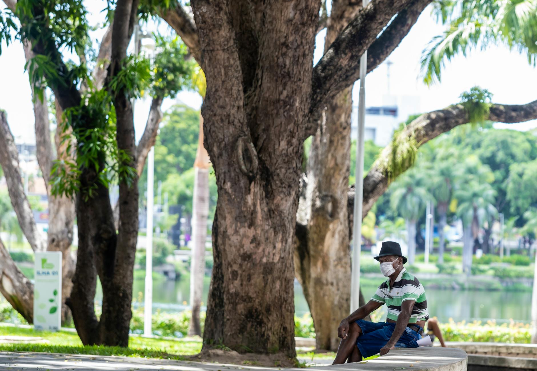 Parque Ecológico da Pampulha em Contagem - Brasil