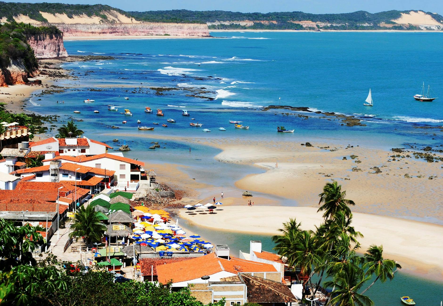 Praia do Sul em Ilhéus - Brasil
