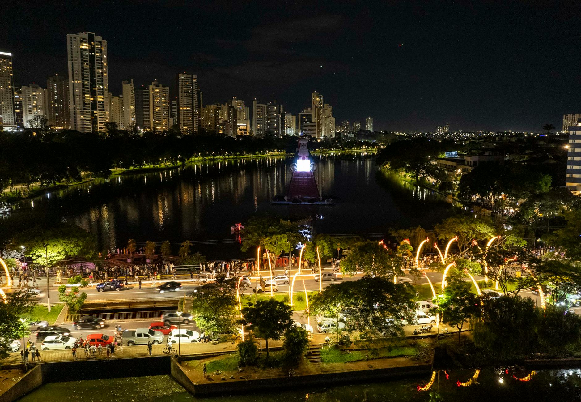 Lago Igapó em Londrina - Brasil