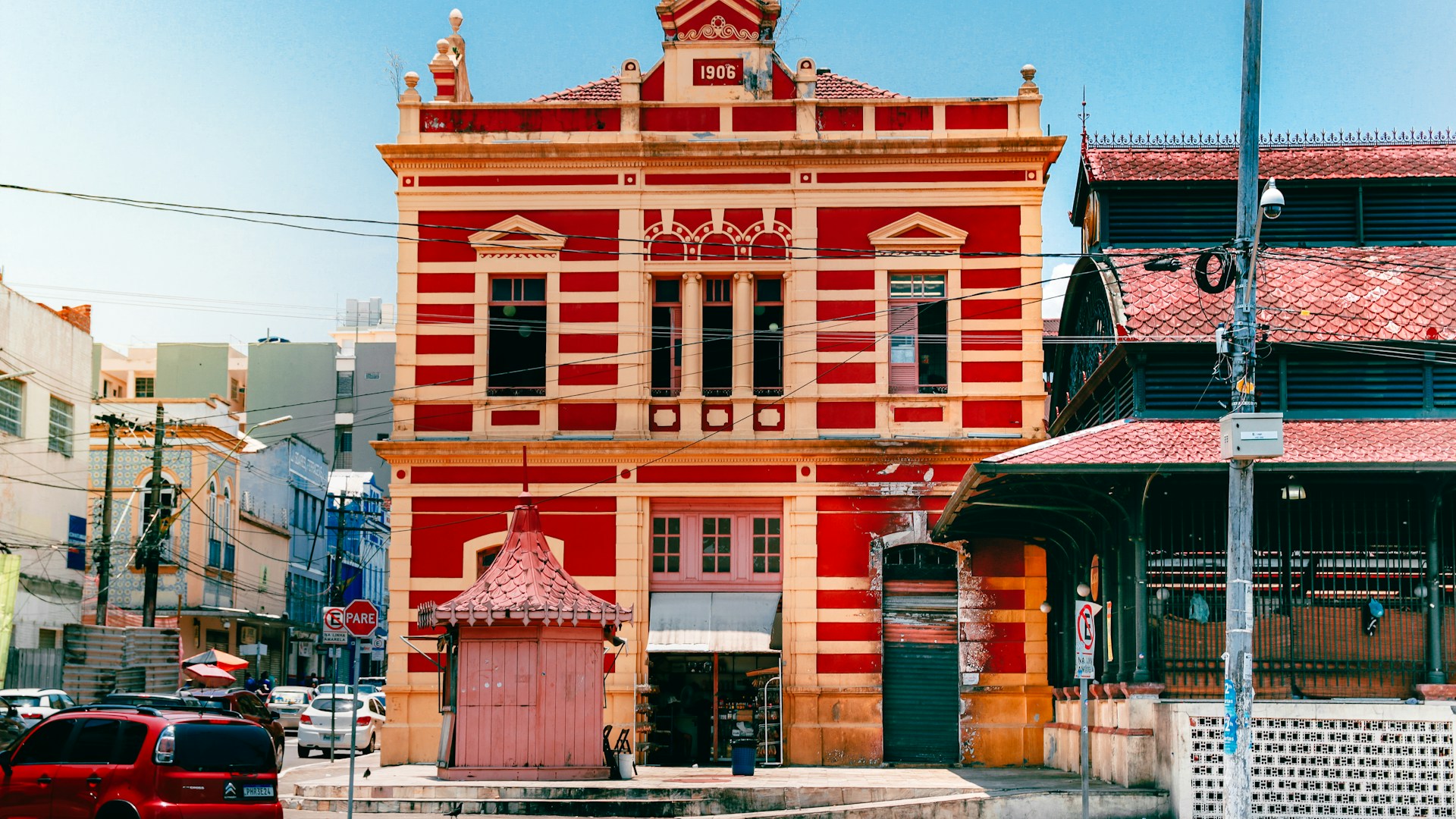 Mercado Adolpho Lisboa em Manaus - Brasil
