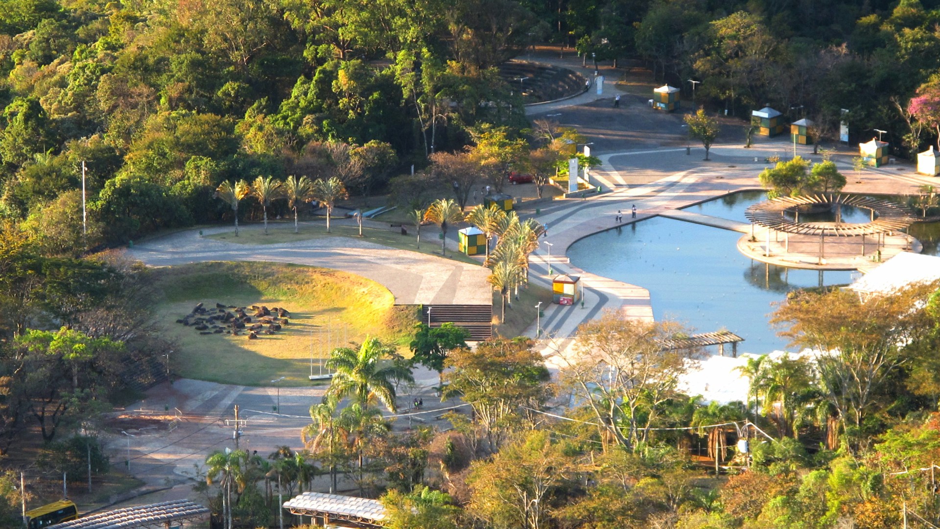 Parque Vicentina Aranha em São José dos Campos - Brasil