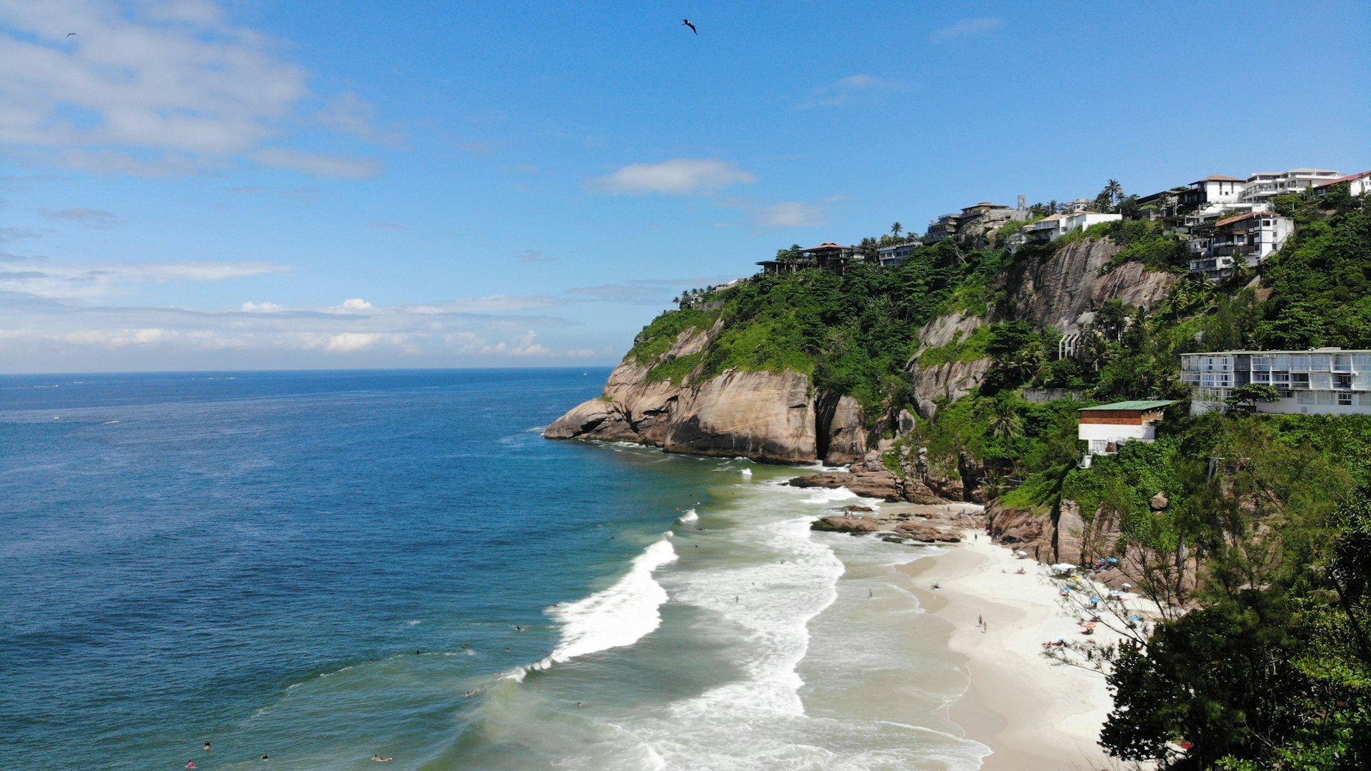 Praia de Jacaraípe em Serra - Brasil