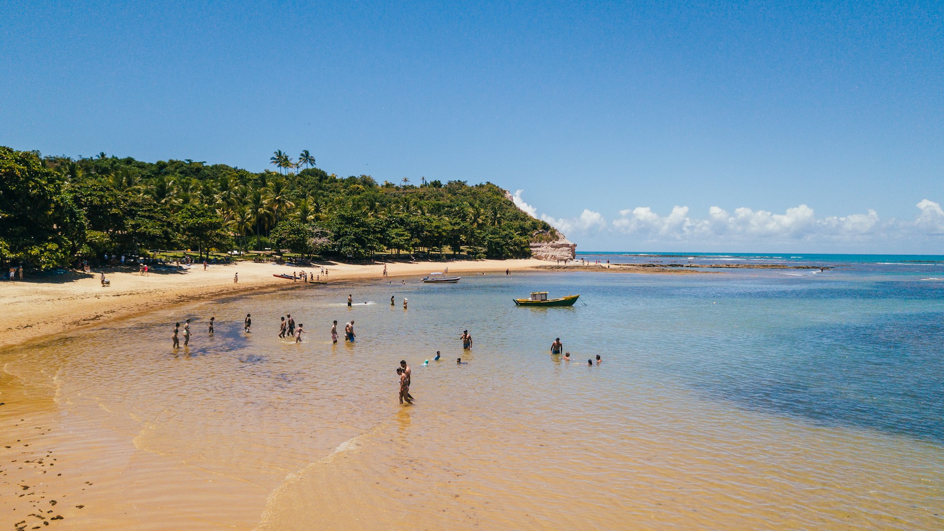 Praia da Costa em Vila Velha - Brasil