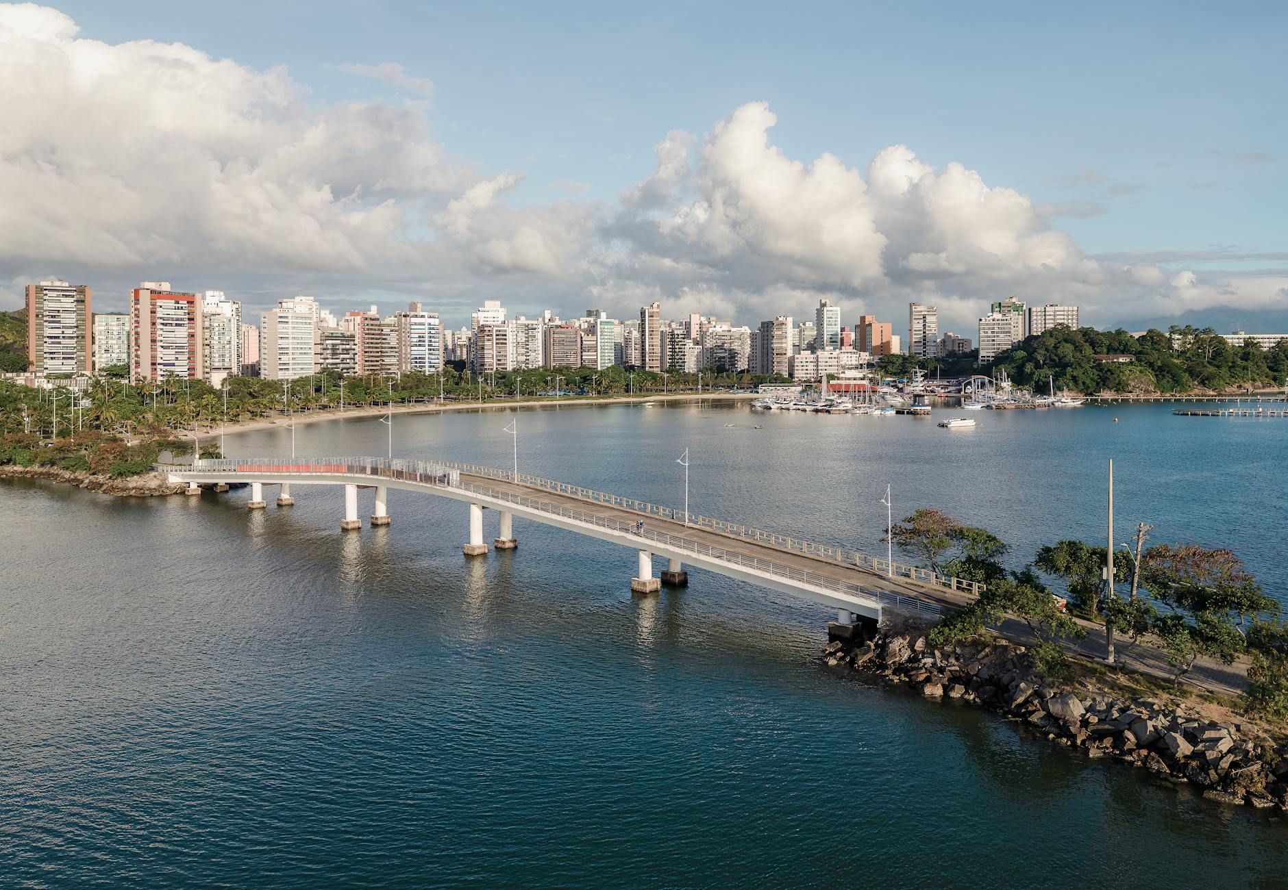 Praça dos Namorados em Vitória - Brasil